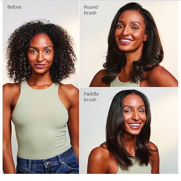 T3 AireBrush Duo Interchangeable Hot Air Blow Dry Brush with Two Attachments - Picture 8 of 16